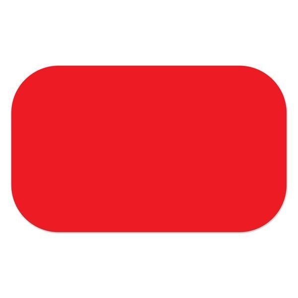 Ergomat 2inx2in DuraStripe Xtreme Round Strip Red, 200PK DSX-STRIP-2x2R-R-KIT - main